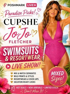 Paradise Picks! | CUPSHE x JoJo Fletcher Swimsuits & Resort Wear